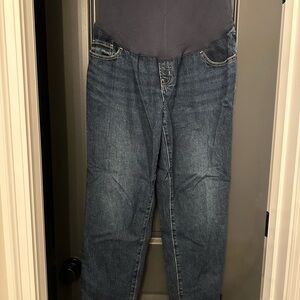 Old Navy Blue Maternity Jeans